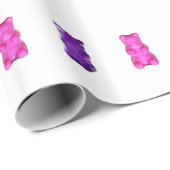 粘着性くま ラッピングペーパー (ロールコーナー)