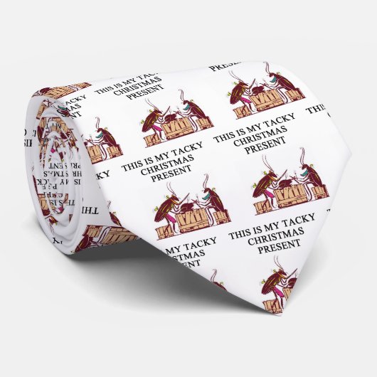 粘着性のクリスマスのギフトのデザイン ネクタイ (ロール)