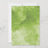 粘着物のパーティーの誕生日の招待状 招待状 (裏面)