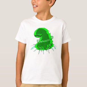 粘着物モンスター Tシャツ