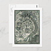 精アステカ神 ポストカード (正面/裏面)