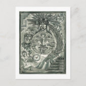 精アステカ神 ポストカード (正面)