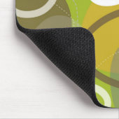 精力的な余りに-抽象的なマウスパッド マウスパッド (コーナー)