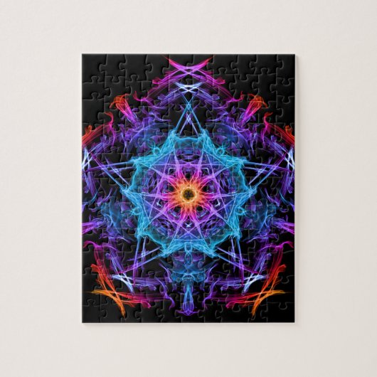 精力的な幾何学-星学者の願い ジグソーパズル (縦)