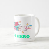 精力的な英雄11のozのクラシックのマグ コーヒーマグカップ (正面右)