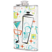 精力的な8つのozマルティーニ。 ビニールの包まれたなフラスコ フラスク (左)