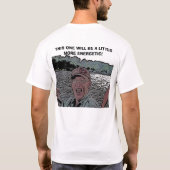 精力的 Tシャツ (裏面)