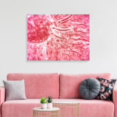 精子の旅行とセロリア キャンバスプリント (インサイチュ (リビング))