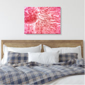 精子の旅行とセロリア キャンバスプリント (インサイチュ (寝室))