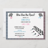 精子を明かす人種の性別を獲得したおもしろい人 招待状 (正面)