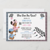 精子を明かす人種の性別を獲得したおもしろい人 招待状 (正面)