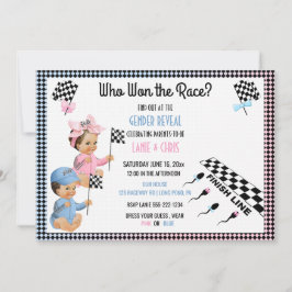 精子を明かす人種の性別を獲得したおもしろい人 招待状