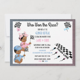 精子を明かす人種の性別を獲得したおもしろい人 招待状