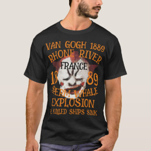 精子クジラの爆発、ローヌ川、アレス、ヴァン 1889 Tシャツ
