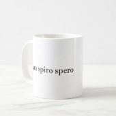 精子 コーヒーマグカップ (正面左)