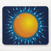 精子・卵子受精医学 マウスパッド (正面)