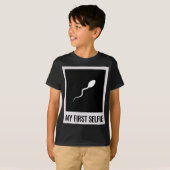 精子,私の最初の自撮り,写真,写真おもしろい, Tシャツ (正面フル)