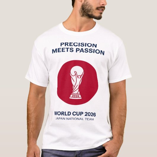 精密さが情熱と出会う Tシャツ (正面)