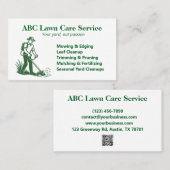 精密トリム芝気に 名刺 (正面/裏面)