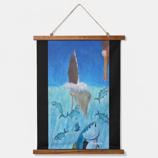 精密変位 吊り下げ型タペストリー (正面)