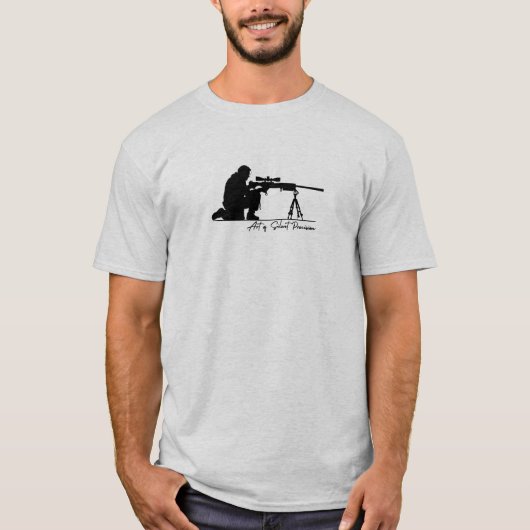 精密静かさ Tシャツ (正面)