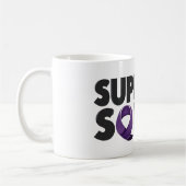 精巣分隊がんの認識度 コーヒーマグカップ (左)