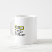 精巣忙し癌 コーヒーマグカップ (正面左)