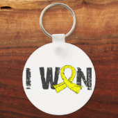 精巣癌で勝った キーホルダー (正面)