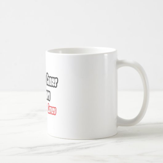 精巣癌の生存者が愛し合素晴らしう コーヒーマグカップ (右)