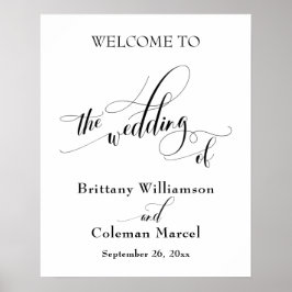 精巧なシンプルタイポグラフィ結婚The S Of ポスター