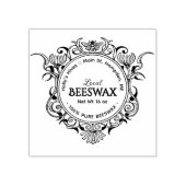 精巧なミツバチのフレーム地元の蜜蝋 ラバースタンプ (インプリント)