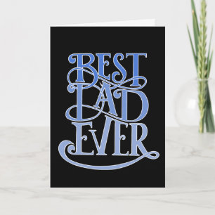 精巧な脚本最高のパパEver Father Birthday カード