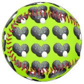 精度の三和組：ローンボウルライムのトリオジャック ソフトボール (正面左)