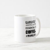 精油のお母さんの生命マグ コーヒーマグカップ (正面右)
