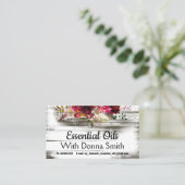 精油のため 名刺 (スタンド正面)