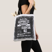 精油の同輩の幸福を買うこと トートバッグ (クローズアップ)