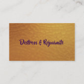 精油の名刺 名刺 (裏面)