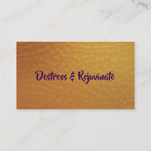 精油の名刺 名刺 (裏面)