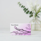 精油の名刺 名刺 (スタンド正面)