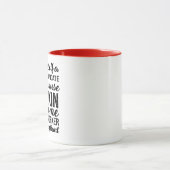 精油のsuperwoman! マグカップ (中央)