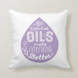 精油はすべてによりよい油の低下をします クッション