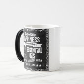 精油を買うことは幸福です モーフィングマグカップ (正面左)