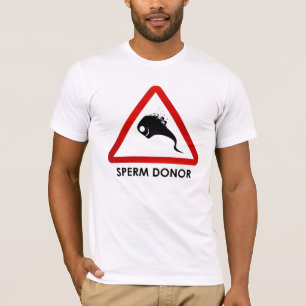 精液の提供者 Tシャツ