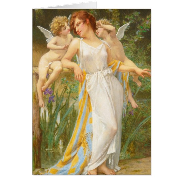 精神および小さいキューピッド (正面)