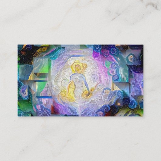 精神かオーラ 名刺 (正面)