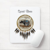 精神くま マウスパッド (マウス)