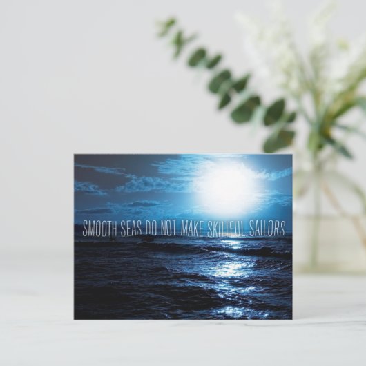 精神とやる気を起こさせる引用文 ポストカード (スタンド正面)