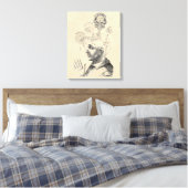 精神と意識"GeistとBewusstsein" キャンバスプリント (インサイチュ (寝室))