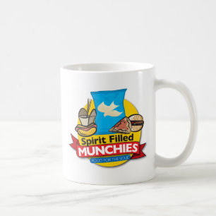 精神によって満たされるMunchies コーヒーマグカップ