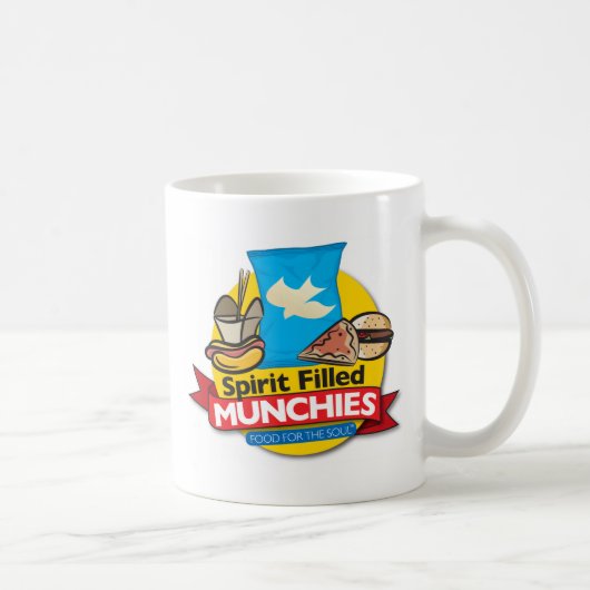精神によって満たされるMunchies コーヒーマグカップ (右)